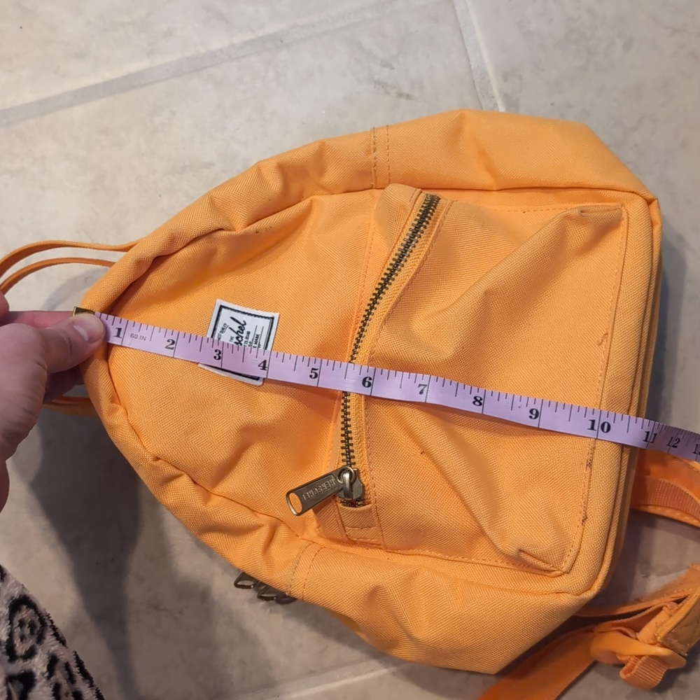 Herschel Mini Nova Orange Backpack - image 5